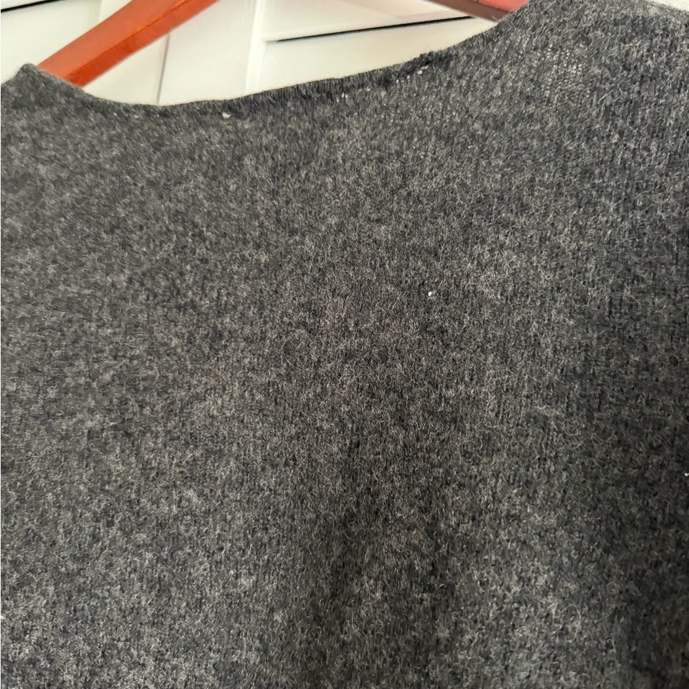 Philosophy Dark Gray Open Front Cardigan - Picture 6 of 7